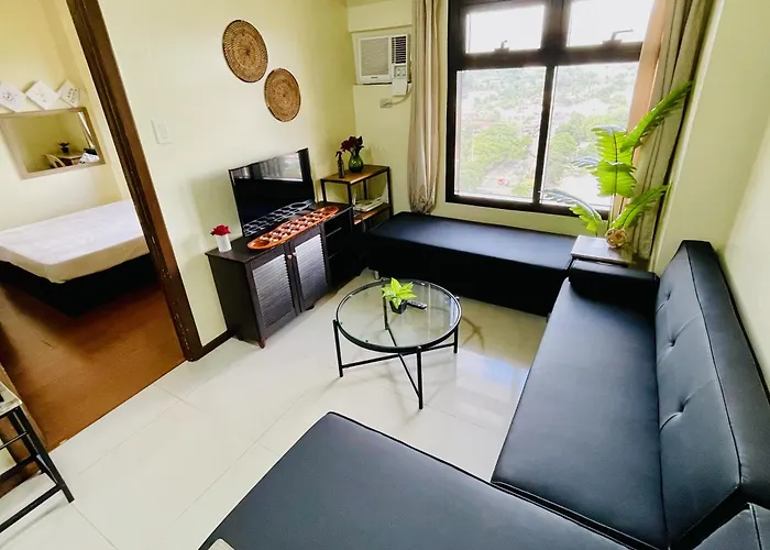 아파트 Azalea 1br - Pool, Gym, Wifi, Netflix, Ac, Kitchen, Ayala Mall