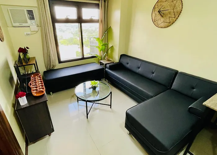 아파트 Azalea 1br - Pool, Gym, Wifi, Netflix, Ac, Kitchen, Ayala Mall 세부